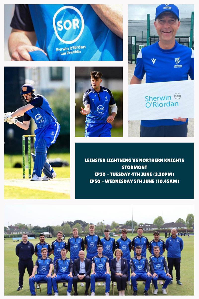 LEINSTER LIGHTNING SQUAD

The Sherwin O’Riordan Leinster Lightning squad to face the Northern Knights in Stormont this week has been confirmed, with the side having made an excellent start to the IP20 campaign

cricketleinster.ie/news/leinster-…