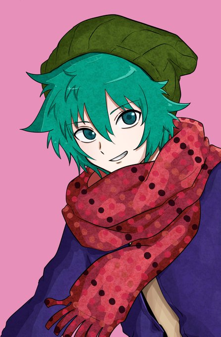 「aqua eyes green eyes」 illustration images(Latest)