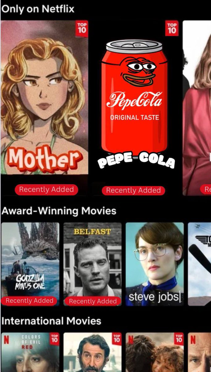 PEPECOLACTO's tweet photo. @Unchained_pod $PEPECOLA 
Recently added to the top 10

Ca: https://t.co/0aqqwdi7Nt
Tg: https://t.co/obynAd67hb https://t.co/FkfBKse7vy