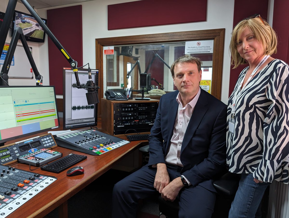 Hospital Radio Bedside (@radiobedside) on Twitter photo Tune in at 12pm to hear from <a href="/mmould_pooleNHS/">Mark Mould</a> talking all things <a href="/UHD_NHS/">University Hospitals Dorset NHS Foundation Trust</a> with <a href="/JoOlsen18/">Jo Olsen (She/her)</a> Tune in at 12pm to hear from <a href="/mmould_pooleNHS/">Mark Mould</a> talking all things <a href="/UHD_NHS/">University Hospitals Dorset NHS Foundation Trust</a> with <a href="/JoOlsen18/">Jo Olsen (She/her)</a>