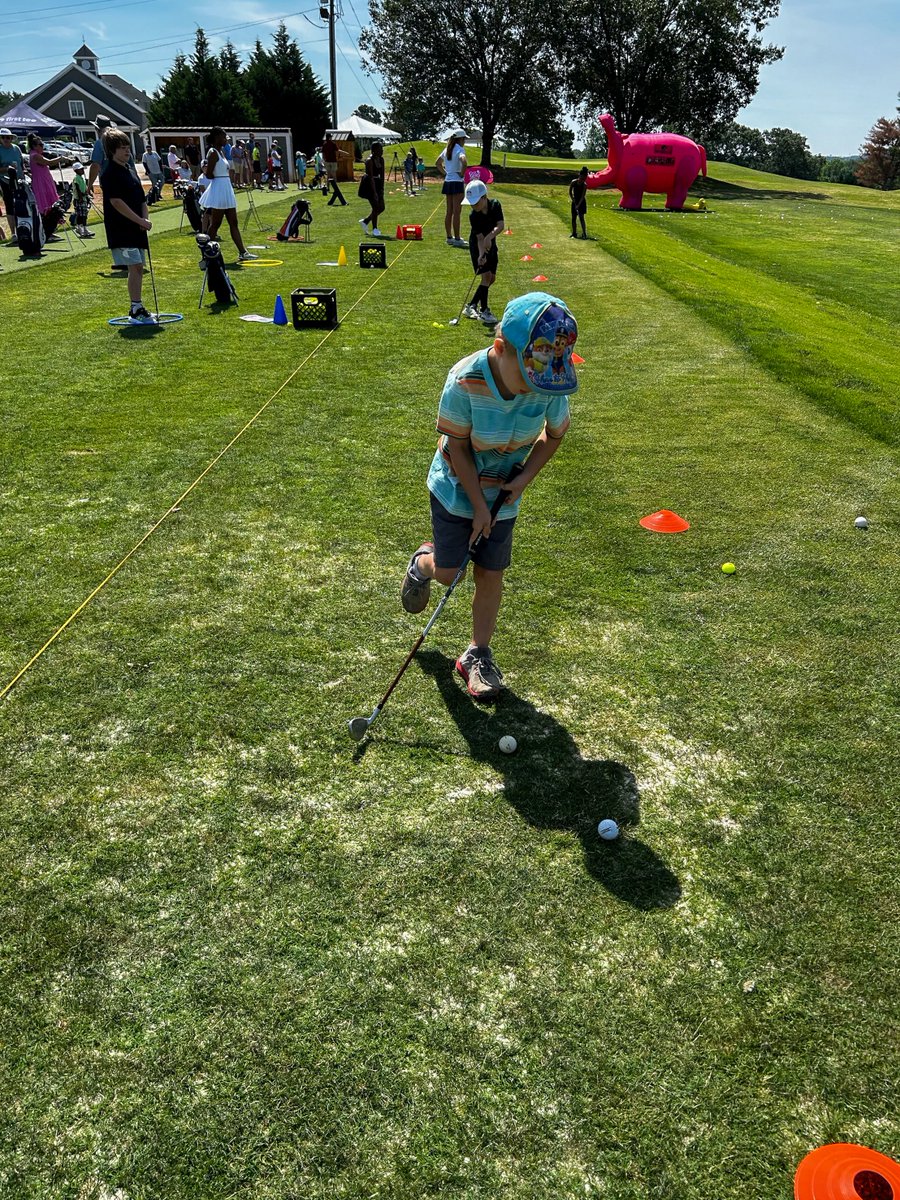 CityofGreer's tweet image. The @BMWCharityProAm Tournament Kick-Off this past Saturday at @GreerGolfCourse  was a hole in one! Our junior golfers had a blast honing their skills thanks to the Junior Golf Clinics hosted by @FirstTeeUpstate  Thank you to everyone involved for a fun event!