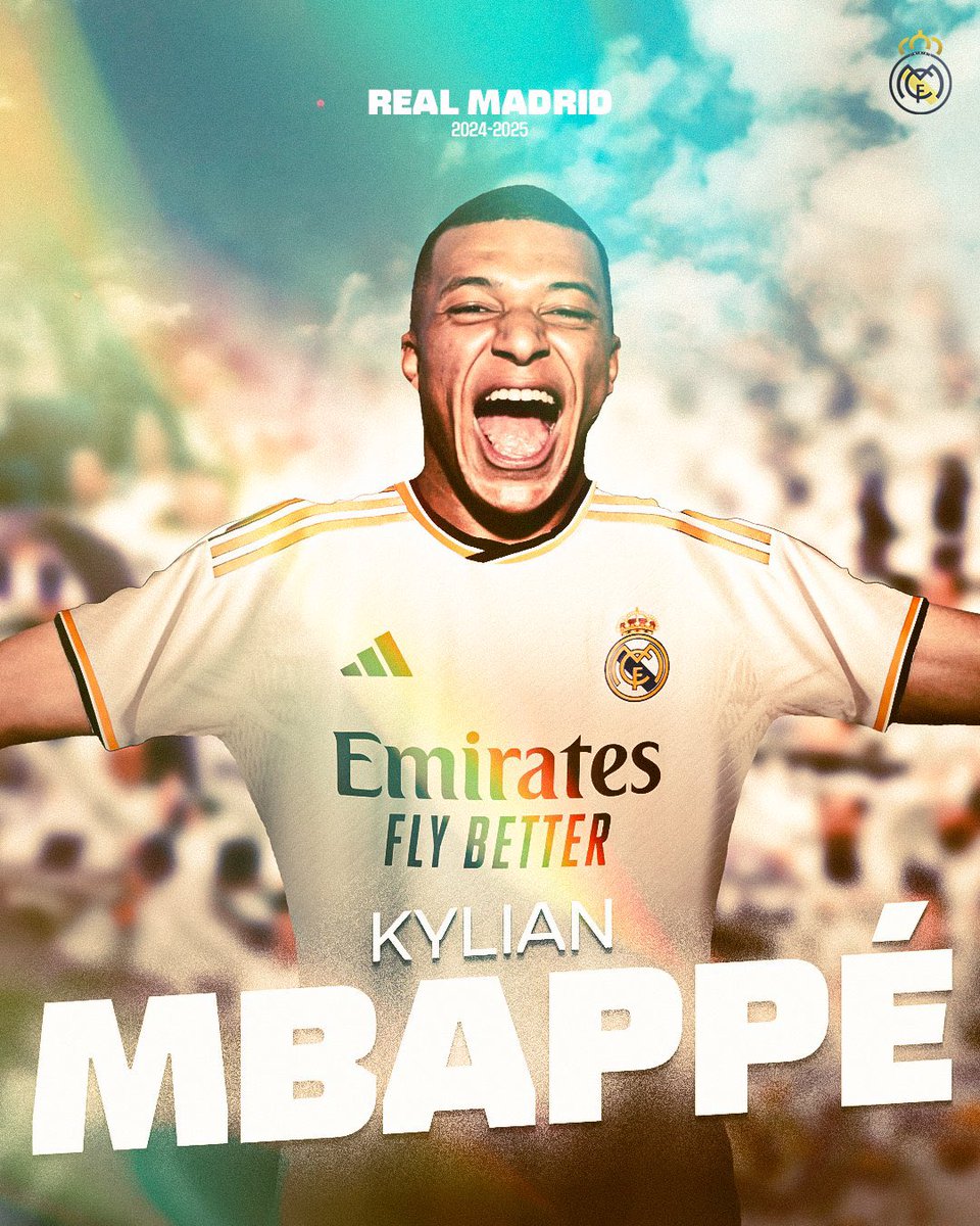 🚨OFFICIEL | Kylian Mbappé rejoint le Real Madrid. #WelcomeMbappé