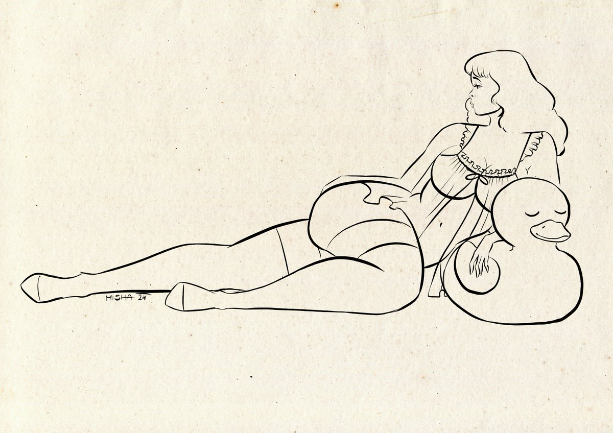 MishaPinupArt tweet media