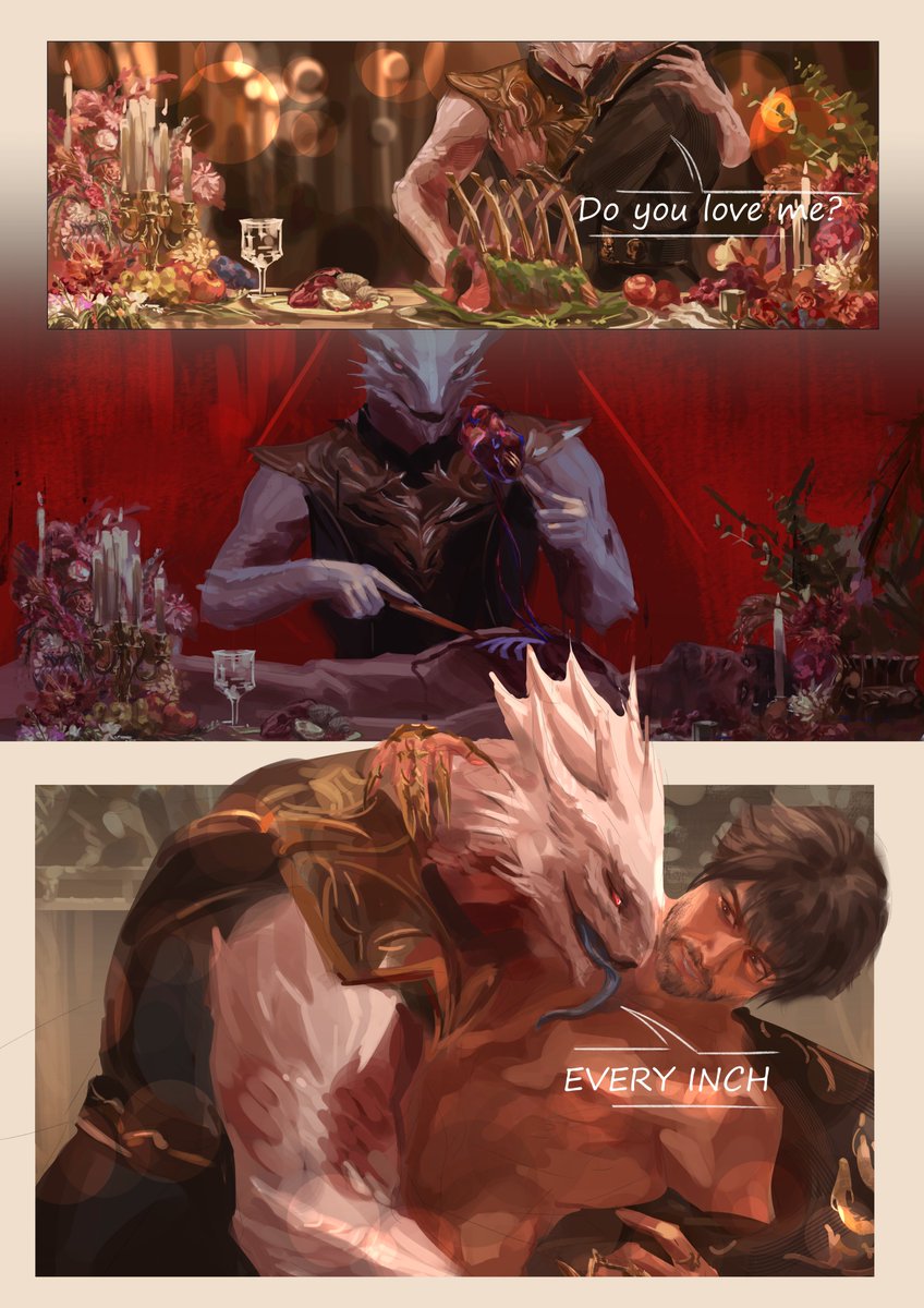Love, Possession, Appetite2/2 #BG3fanart #bg3 #gortash #durge #baldursgate