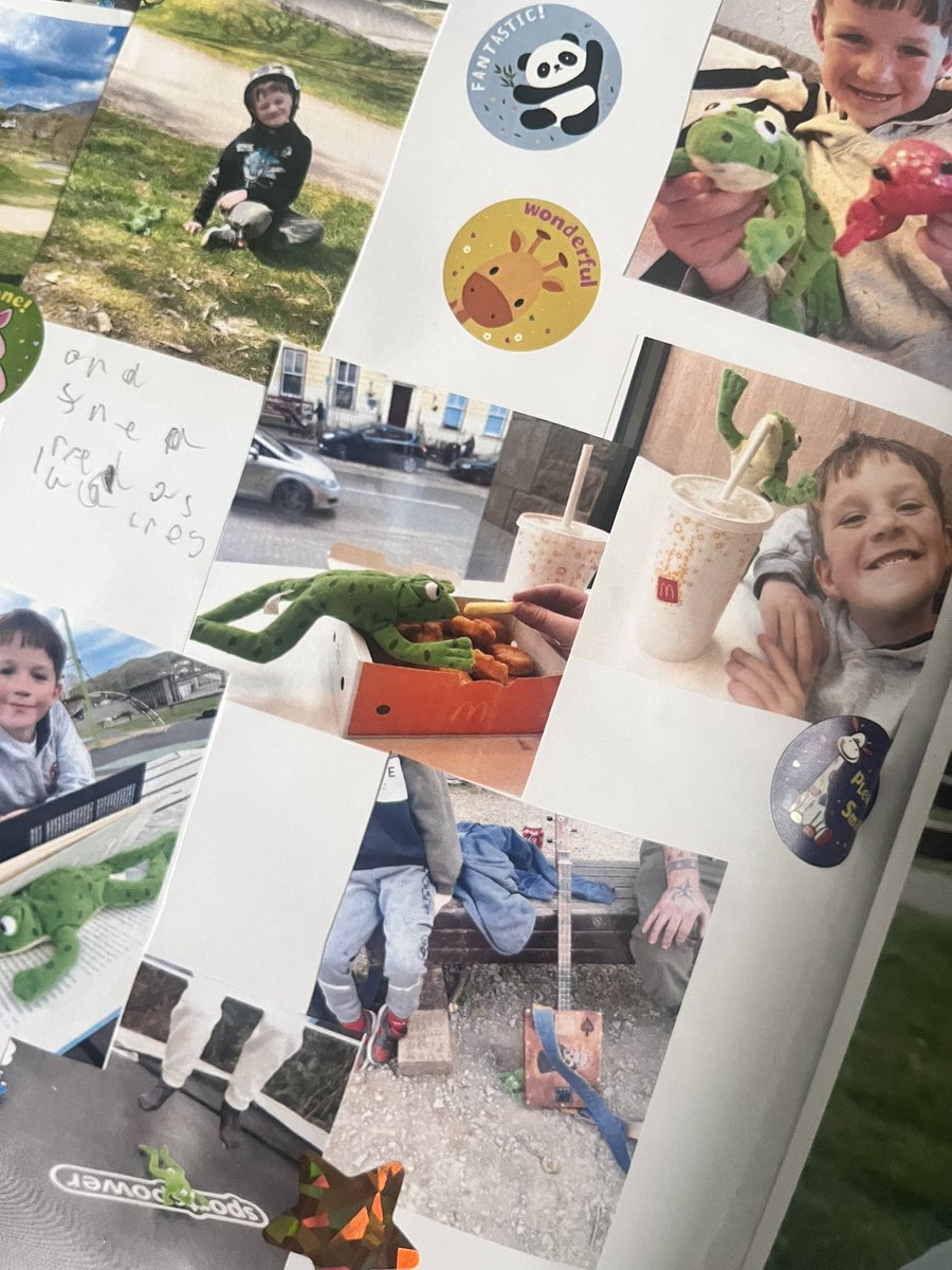 cuthberts_st's tweet image. Adventures with Fred Frog🐸
Each week Fred Frog enjoys a weekend of fun with one of our Explorer children.The children love having Fred to stay &amp;amp; can’t wait to share his exciting adventures with their classmates
#teamcuthberts 
@RuthMiskinEdu 
#phonics #englishhub 
#funwithfred