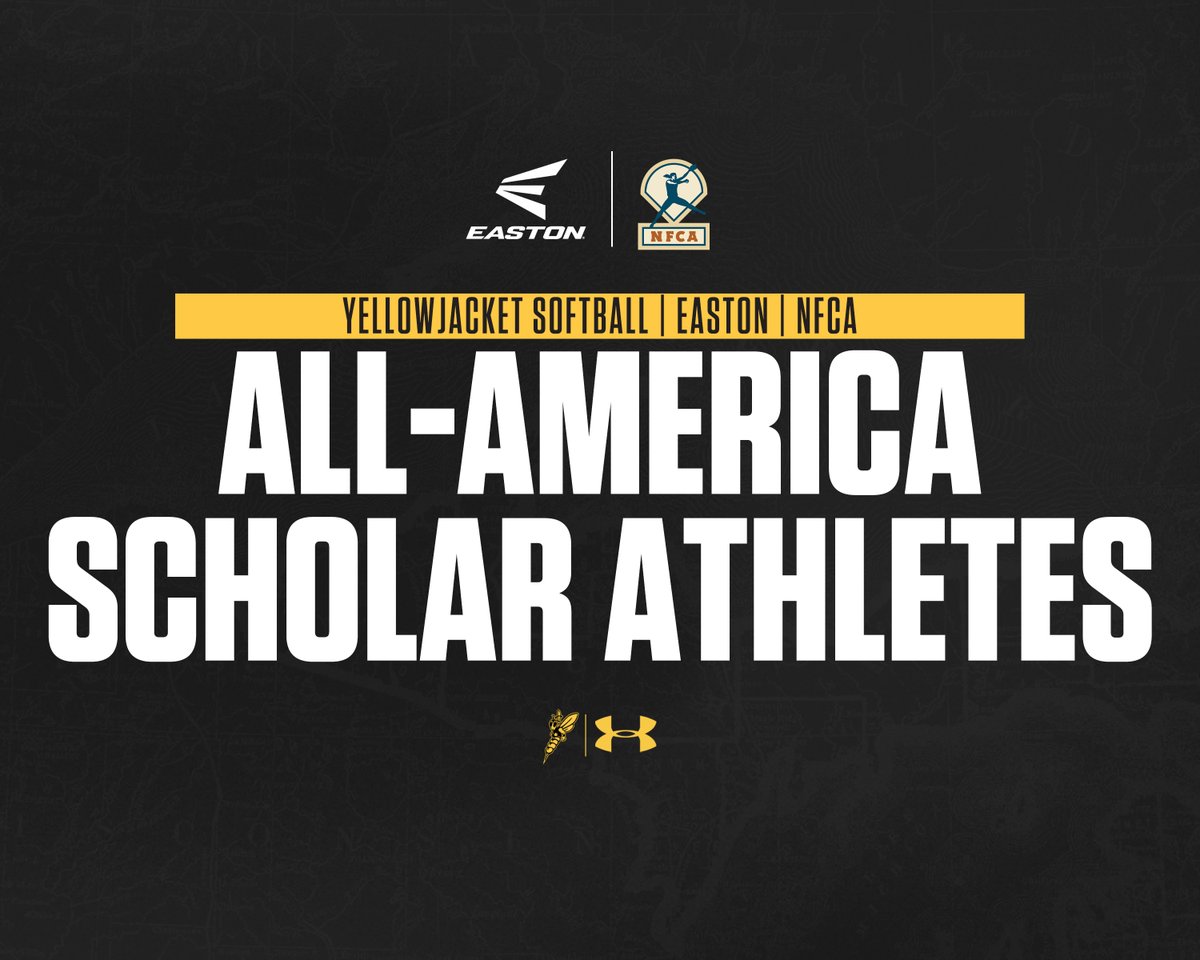 BREAKING: The National Fastpitch Coaches Association names 14 Yellowjackets All-America Scholar Athletes.

Read: bit.ly/4bPozIU

#WeAreSuperior