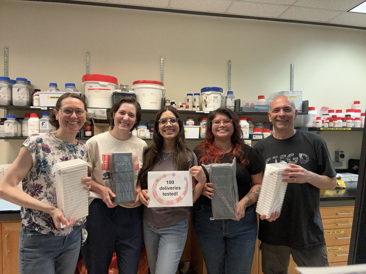 carlierlabUIC's tweet photo. Celebrating 100 deliveries (732 compounds!) and 10 years of partnership with the Cassera Group (UGA) @CTEGD to develop new antimalarials. This collaboration has been amazing (and fun😄!) and we look forward to even bigger milestones! @uicpsci @UICPharm @UICscience https://t.co/vR0ZCI2noD