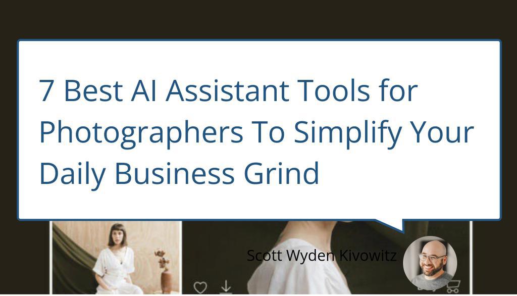 scottwyden's tweet image. Leading solutions like Imagen, Honeybook, and Pi-Time integrate seamless AI to simplify photo post-processing, client communication, photography business management, and design of shareable content.
Read more 👉 lttr.ai/ATS2N
#PhotoAI #AIPhoto #AutomateWorkflows #AI