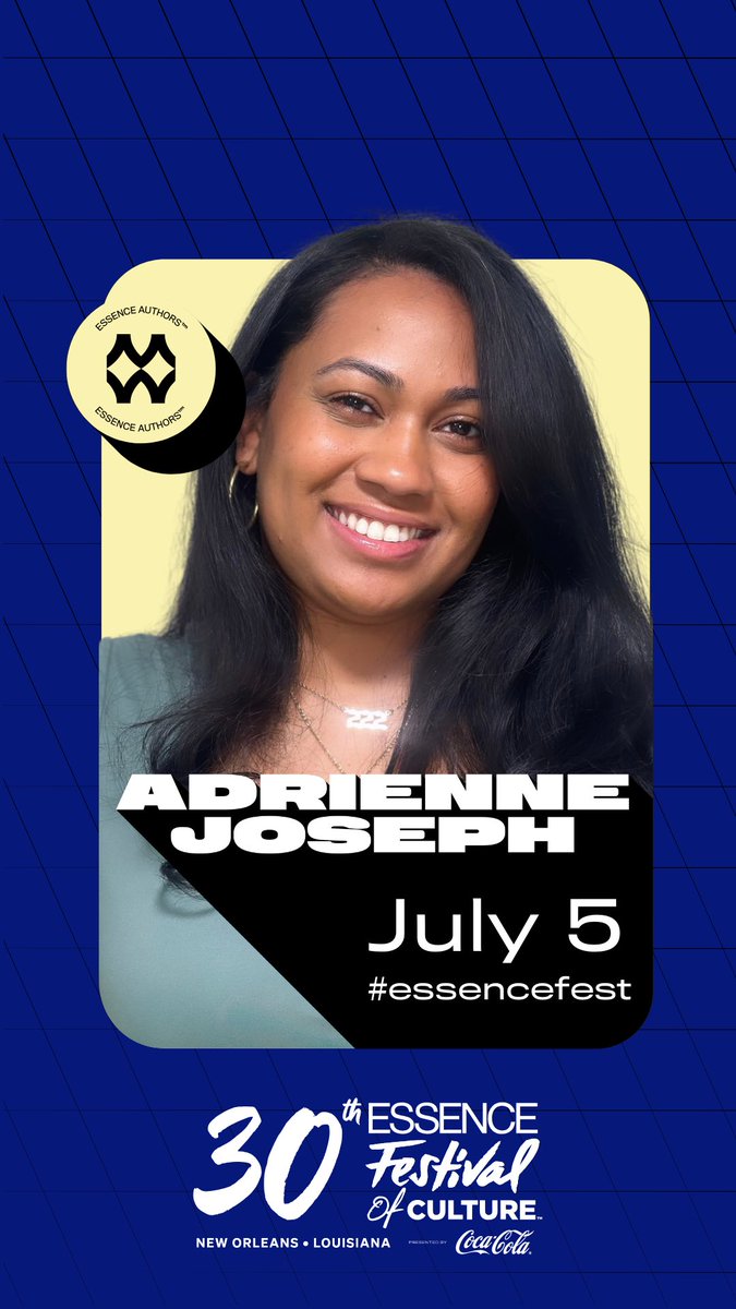 adoseofadriii's tweet photo. Lil ole me… a moderator at Essence Fest!? 🫠 

7 year old me, who used to hide under covers to read past my bedtime is screaming right now. So is 30 year old me, who decided to get on the internet a year ago &amp; talk to strangers about books. Who would’ve thought 🥹 https://t.co/fZoEsRINgd