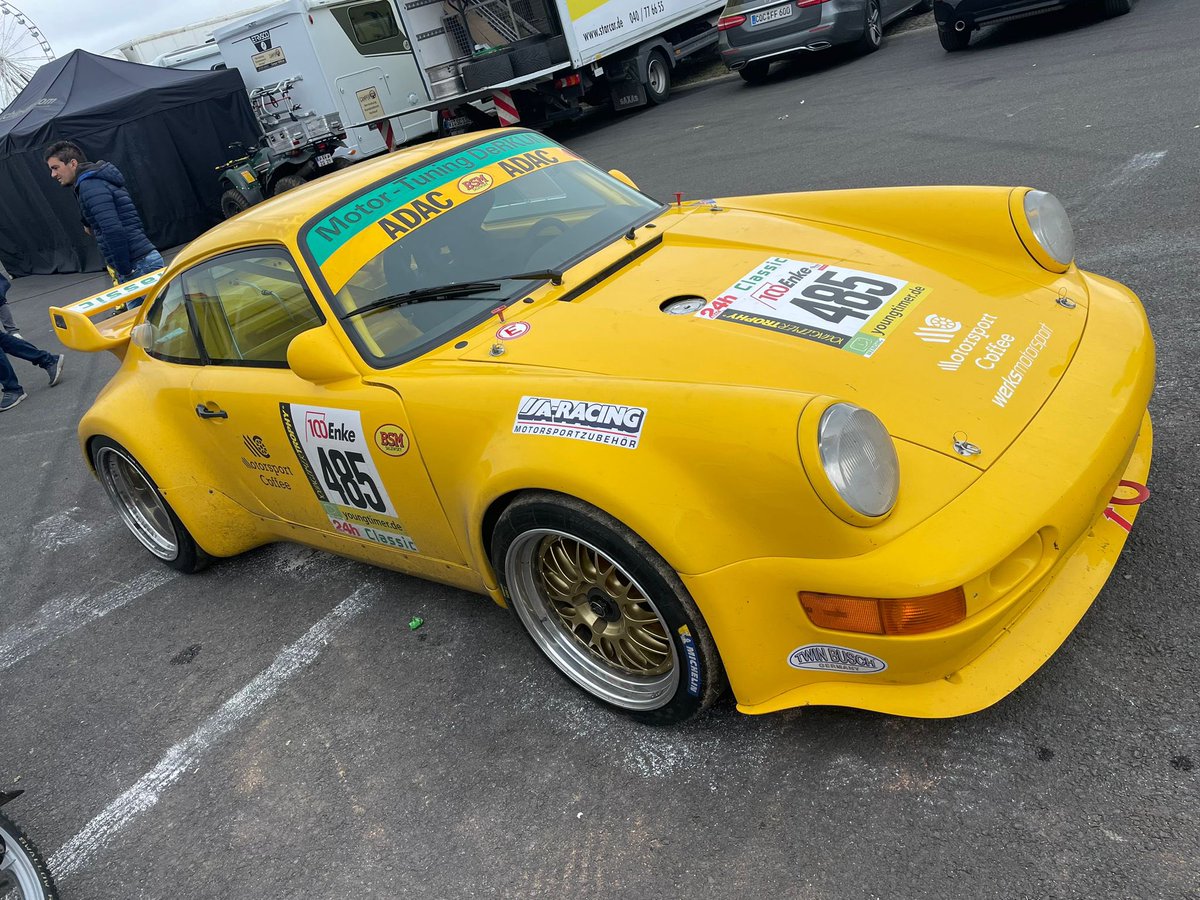 Some more silverware for <a href="/Huffsport/">Rob Huff</a> last weekend as he teamed up with Marcus Menden in the ADAC 24h-Classic 🏆

Driving a Porsche 911 RSR around the infamous Nurburgring, the pair claimed second overall! 

#FewkesSport