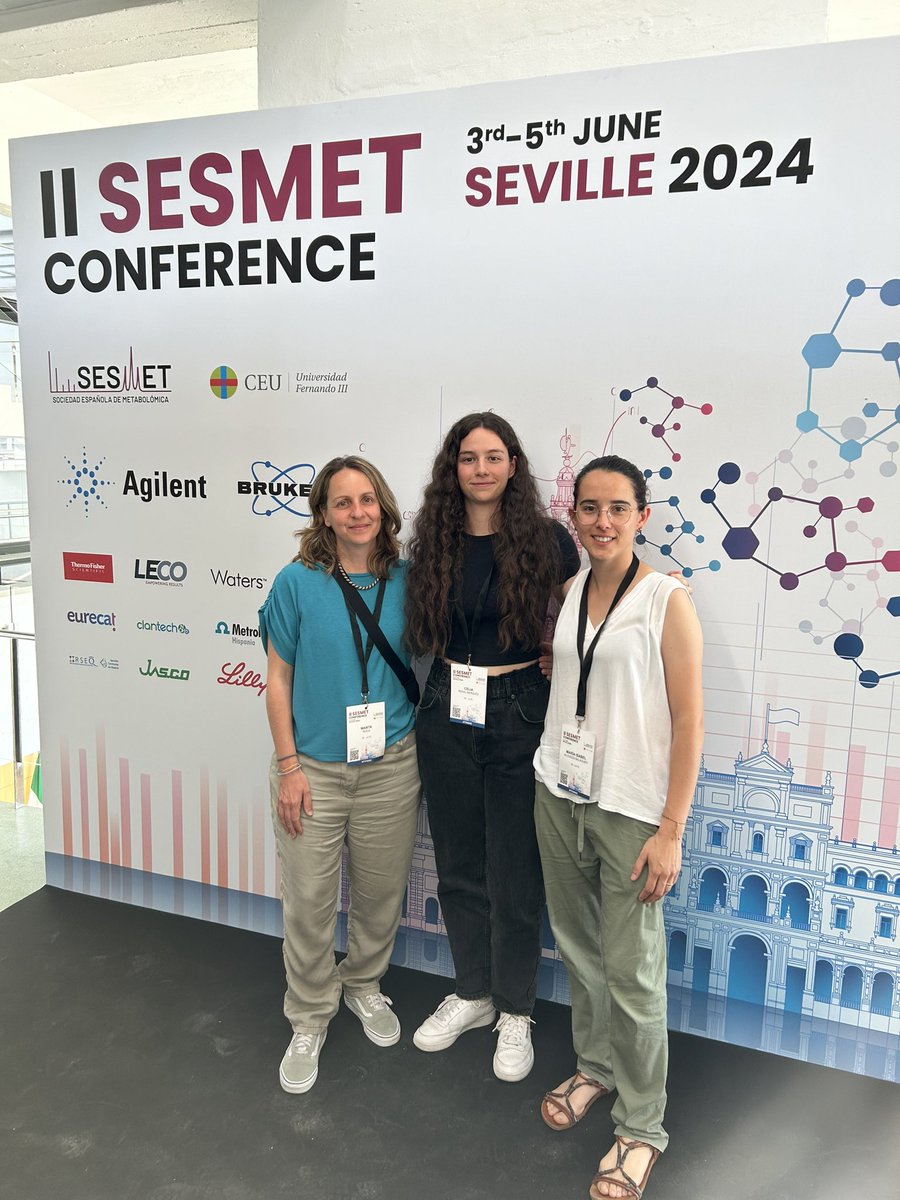 La  Unidad Analítica y el grupo UBMP del @iislafe en @Sesmet2024 LipiMS power!!
