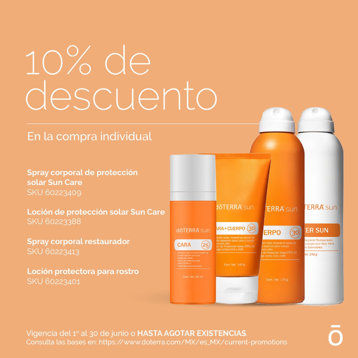 doTERRAMXof's tweet image. ¡Llegamos a Junio! Celebra esta mitad del año disfrutando de las increíbles promociones que doTERRA tiene para ti 😍 

Da click en este enlace y conoce más 👇🏼
doterra.com/MX/es_MX/curre…
