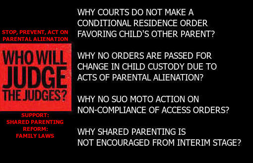 <a href="/voiceformenind/">Voice For Men India</a> #SystemFailure
when the matter reaches to Supreme Court via High Court from Family Court.. 
too much time is lost resulting in loss of parent-child relationship..  

Parental Alienation &amp; Non-Compliance of visitation orders need early and Suo Moto intervention by Courts..