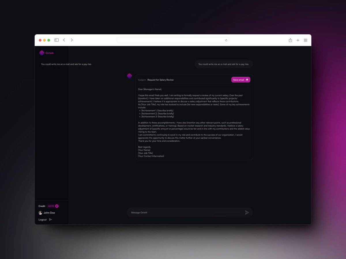Word on the street <a href="/octa_space/">OctaSpace</a> will be launching their own generative AI solution 👀

It’s truly astonishing the things $OCTA has managed to deliver in such a short time :

 • The fastest &amp; most Decentralized rendering platform built from scratch trusted by artists commissioned