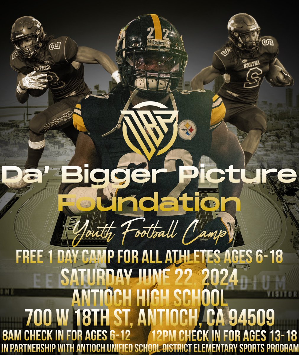 WE BRINGING IT BACK HOME!
JUNE 22, 2024
📍Antioch, CA

<a href="/nflplayfootball/">NFL Play Football</a> 
<a href="/NFLLegacy/">NFL Legacy</a> 

Sign up at camp.najee.net
(Limited spots available)