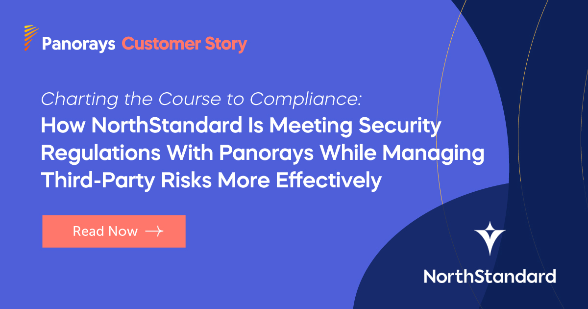 panorays's tweet photo. 🌟 New Customer Story!
For North Standard compliance and security are top priorities. That’s why they teamed up with Panorays to streamline goverenace processes and manage third-party risks effectivley.
Read more: https://t.co/enqOfz1jbi
#Compliance #tpcrm #NorthStandard https://t.co/aGK8uIKXit