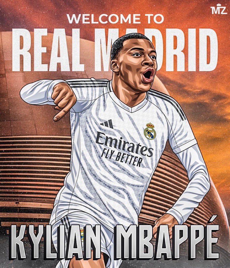 Welcome welcome 😍😭♥️ finally 🐢
#KylianMbappé