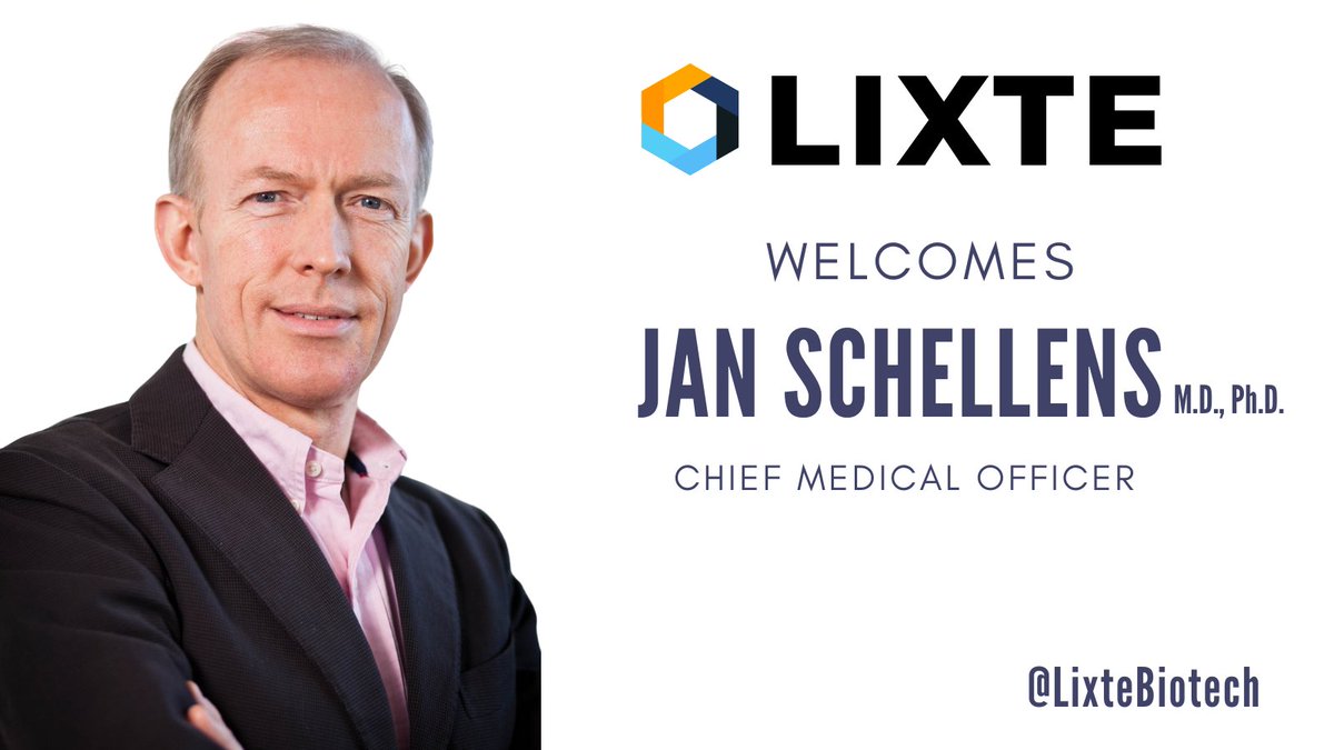 LixteBiotech's tweet photo. This morning we appointed Dr. Jan Schellens as our new chief medical officer. Click the link below to read more on today's appointment. $LIXT #Lixte #oncology  #LB100

https://t.co/ORmoIESW2m https://t.co/rj6g8fOfTl