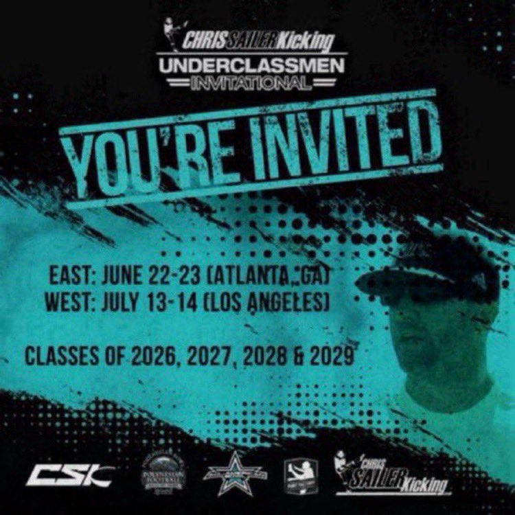 Tate Conley (@tate_conley7) on Twitter photo Thank you <a href="/Chris_Sailer/">Chris Sailer Kicking</a> for the offer to compete at the Underclassman Invitational!
<a href="/CoachWoodard02/">Matthew Woodard</a> <a href="/Coach_Vandy/">Michael Vanderhoff</a> <a href="/vista_football/">Rio Vista Eagle Football 🏈🦅</a> Thank you <a href="/Chris_Sailer/">Chris Sailer Kicking</a> for the offer to compete at the Underclassman Invitational!
<a href="/CoachWoodard02/">Matthew Woodard</a> <a href="/Coach_Vandy/">Michael Vanderhoff</a> <a href="/vista_football/">Rio Vista Eagle Football 🏈🦅</a>