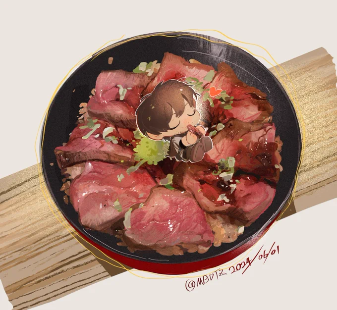 日绘#FF14 Albert&amp;Meteor 