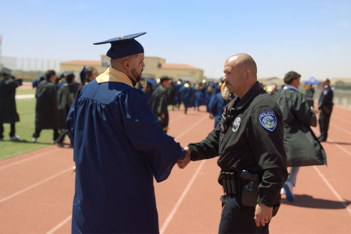 Ensuring safety and celebrating achievements! Our department was proud to assist with another year of high school graduations, ensuring a safe and joyful celebration for the Class of 2024! 🎓✨👮‍♂️🚔👮‍♀️🎉