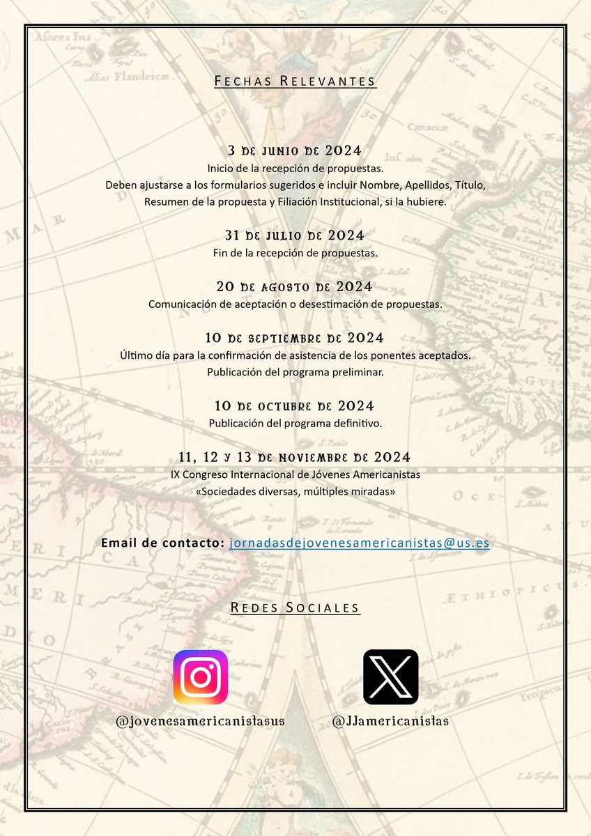 X Congreso Internacional de Jóvenes Americanistas tweet media