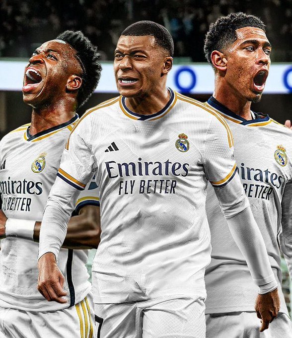 diosflorentino's tweet photo. El REAL MADRID YA TIENE A LOS 3 MEJORES JUGADORES DEL MUNDO 🔥🤍 https://t.co/wfpFR5bIf2