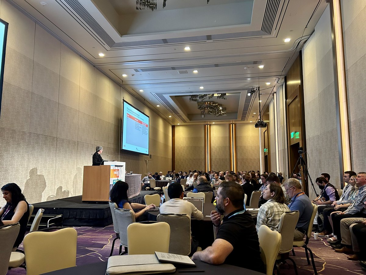 So glad to see all the full rooms at the conference! 4,800 amazing CPAs all here ready to learn…and sometimes unlearn and relearn. These are the folks advancing the profession. #ENGAGE24