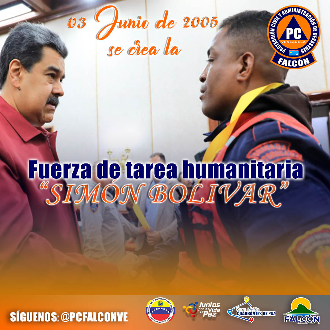 PCFalconVe's tweet photo. Hoy conmemoramos al equipo multidisciplinario de bomberos forestales y efectivos de Protección Civil de la República Bolivariana de Venezuela, fundado por el Comandante Hugo Chávez Frías, con el objetivo de ayudar a mitigar los efectos de desastres naturales. https://t.co/IcKAXsT1gW