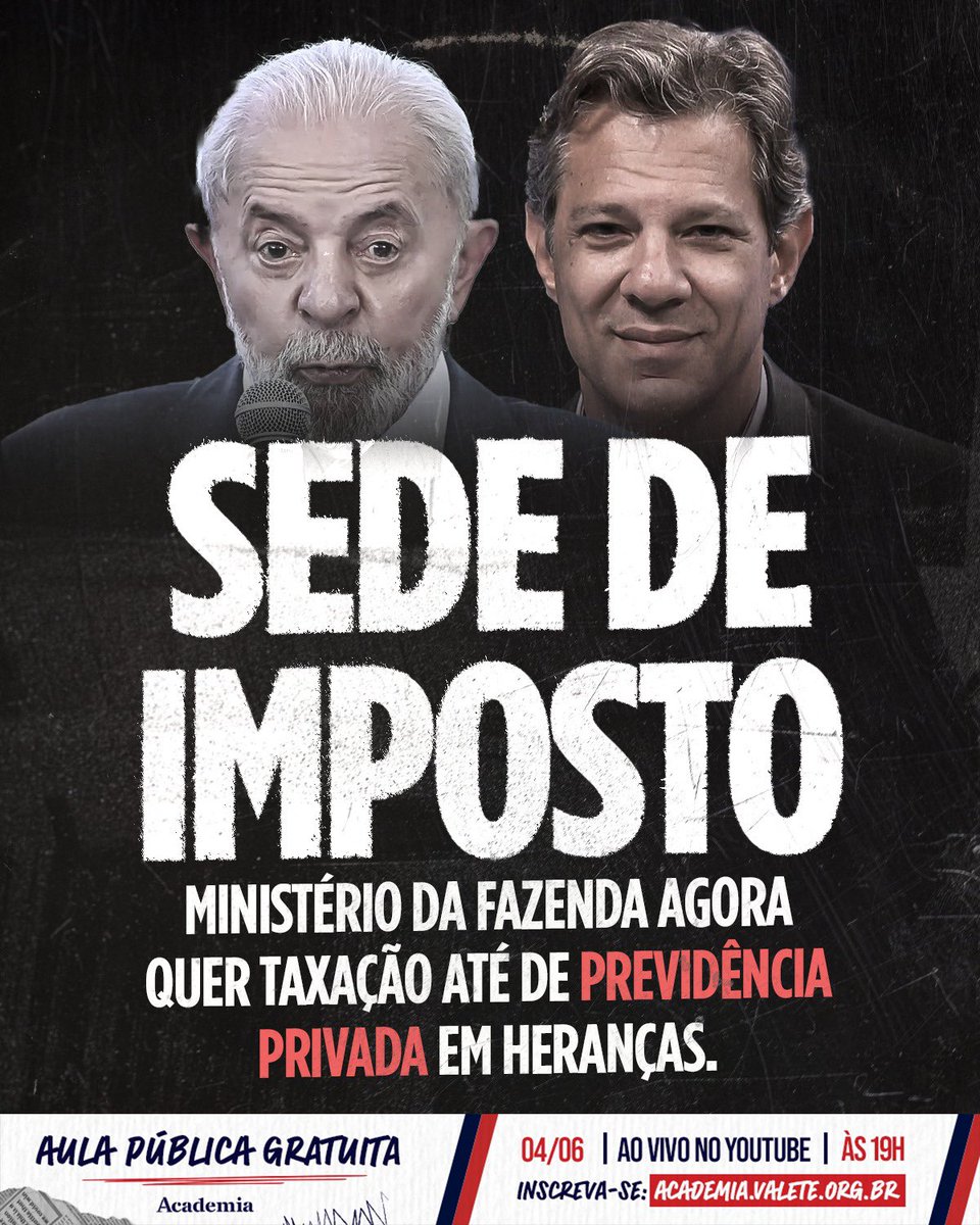 Trabalhou a vida inteira e tentou completar sua aposentadoria com o INSS? Ah, mas o governo tá de olho nisso. Herdeiros de previdência privada ainda terão de pagar mais imposto, segundo a nova proposta do governo que deve ser enviada em breve para o Congresso. Os caras mal