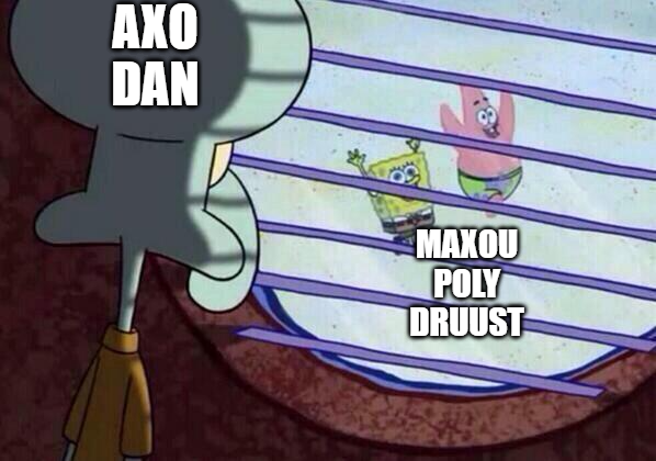 Axo_Top's tweet image. Résumé match 1 :