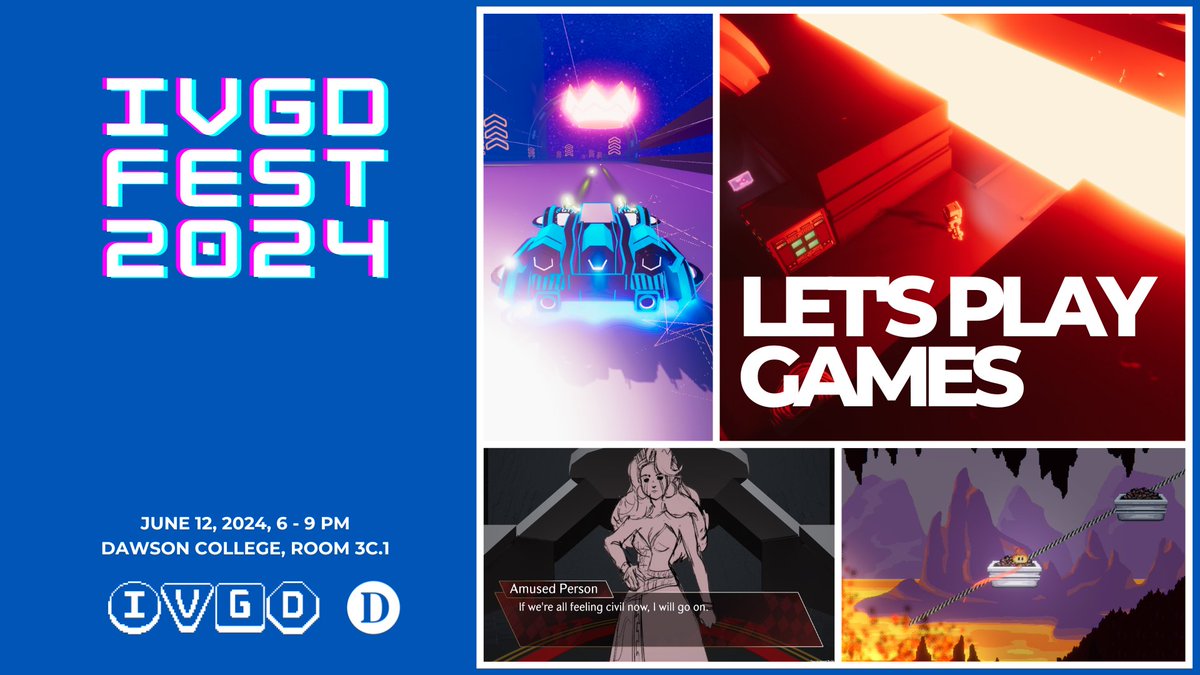 SO. MANY. #INDIEGAMES!! 

We've got almost 20 teams showcasing their latest titles at our #playtest event on Wednesday, June 12th! Check out the full list of games and details at the link below. 
events.humanitix.com/ivgd-fest-2024…

See y'all next week!!
