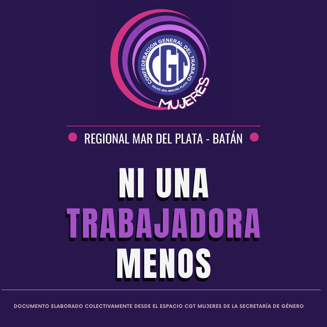 CGT Mar Del Plata Batán tweet media