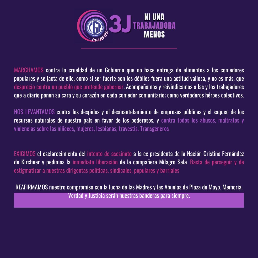 CGT Mar Del Plata Batán tweet media