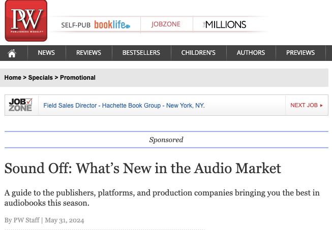 Ann Richardson, Narrator 🌼 tweet media