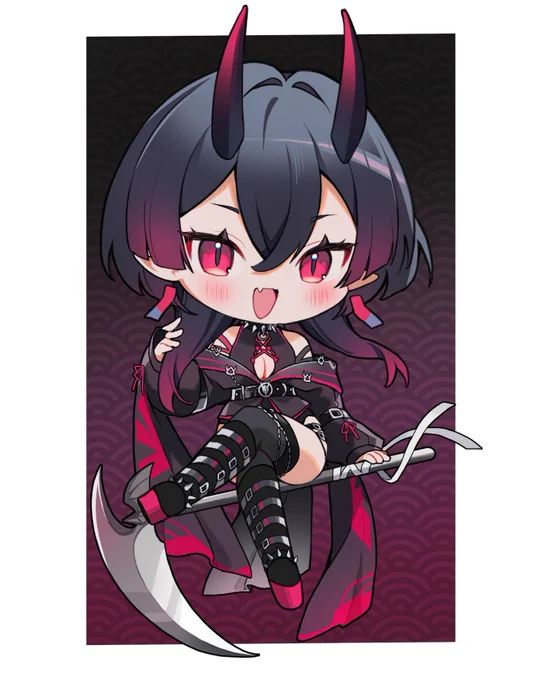 I drew a cheeb for Maki's debut! #OniKanvas 