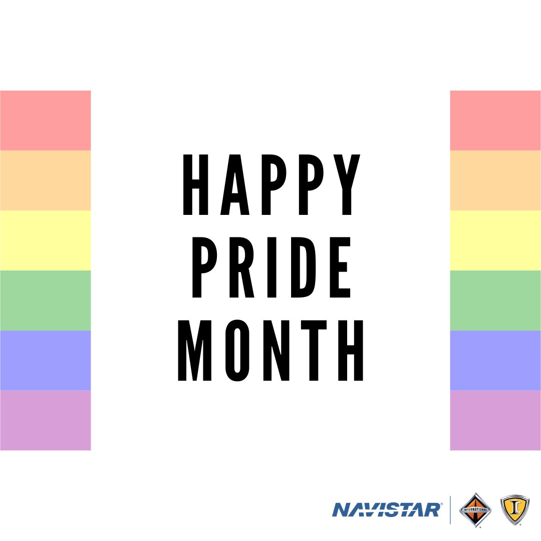 June is LGBTQIA+ Pride Month, and Navistar's employees always strive to empower an inclusive and engaged culture that drives a sense of belonging and celebrates our differences. Stay tuned to see how our employee resource group Navistar Pride Alliance plans to celebrate!