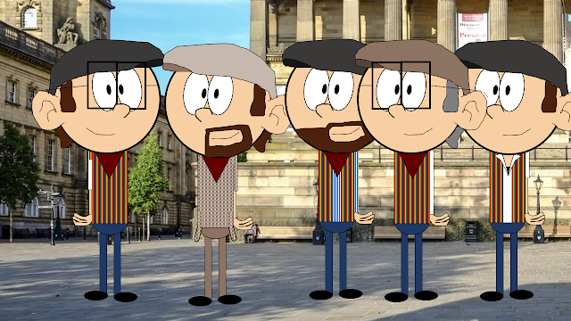 officialjgb07's tweet image. so i went digging through my community posts on youtube and i rediscovered the time i made cartoon versions of @thehotpots i hope you enjoy, lemme know if i should remake them again some day