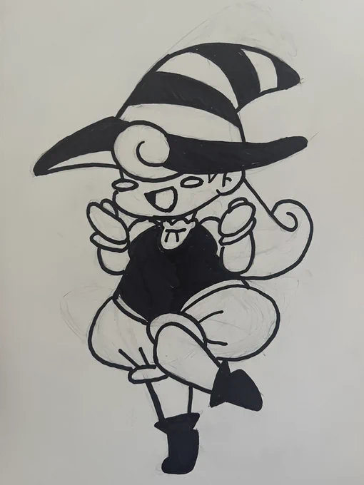 I've yet to play the game/it's been forever since I've drawn traditionally, but I wanted to give her a go! 