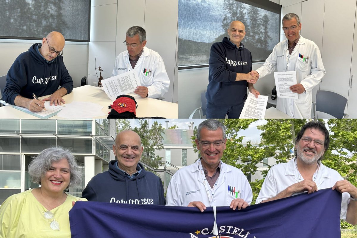 La setmana passada vàrem signar un Conveni Marc de col·laboració amb el Consorci Sanitari del Maresme.
Els Capgrossos de Mataró i el CSdM, som dues rntitats que compartim valors com el treball en equip, la cooperació, la confiança i el suport mutu entre les persones.
<a href="/CSdMaresme/">Consorci Sanitari del Maresme</a>