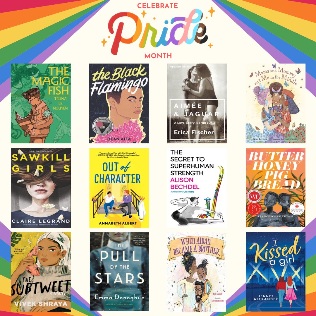 June is #PrideMonth! Celebrate with these titles available in our catalog or the Libby app! 📚

#DelcoLibraries
#DelcoReads
#ReadWithPride