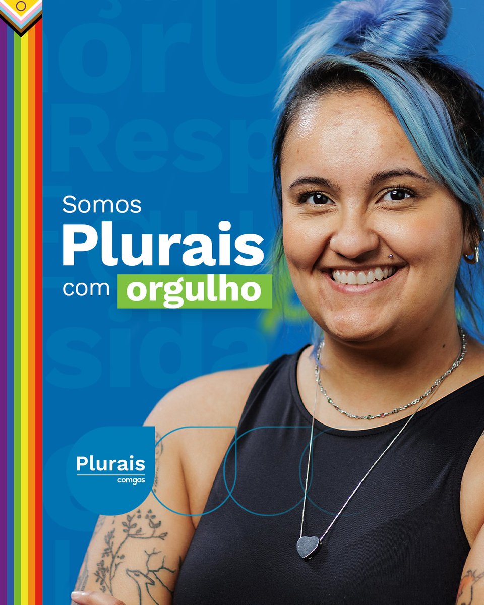 Estamos evoluindo e construindo uma empresa + diversa com o que temos em comum: o respeito.​
No Mês do Orgulho LGBTQIAPN+, celebramos a diversidade do nosso time e como isso enriquece nossa cultura organizacional e a sociedade.​ Aqui, todos têm a liberdade para ser, amar e viver.
