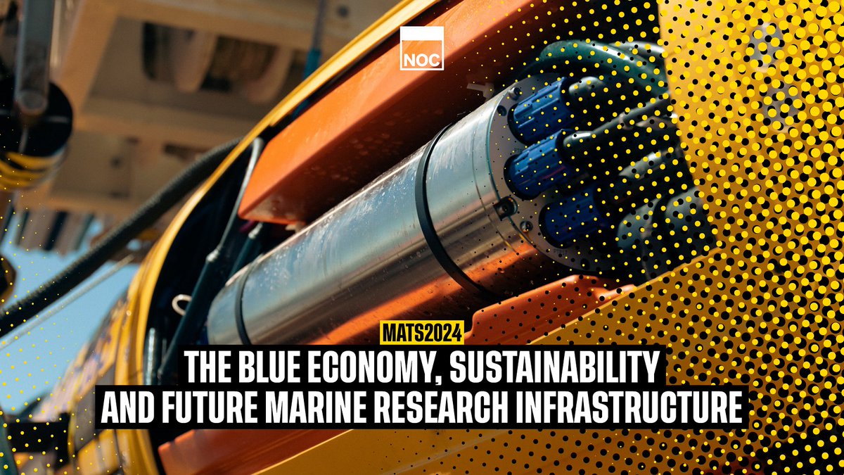 NOCnews's tweet photo. Introducing #MATS24 Theme 1️⃣...

🔵 The Blue Economy, Sustainability and Future Marine Research Infrastructure 🔵

Learn more about the theme and how to submit and abstract on our website 👉 https://t.co/EwKYYy8GeW https://t.co/FWuXaaF69y