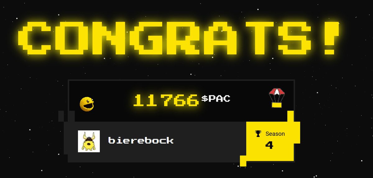 BiereBock's tweet photo. Oh My God!

I just received 11.766 $PAC for creating fun and good content! This is just AMAZING !

It's really hard for me to believe it because it's so incredible. And the most important thing is that I met friends, a real community.

Thanks again @pacmoon_ https://t.co/6XrZEaDgqy
