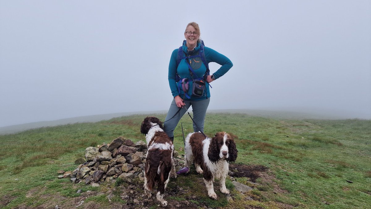 Skyestrolls's tweet photo. 6 more Wainwright's completed. Now ascended higher than Everest. Grim weather, no visibility https://t.co/uJt1W2ZWG7