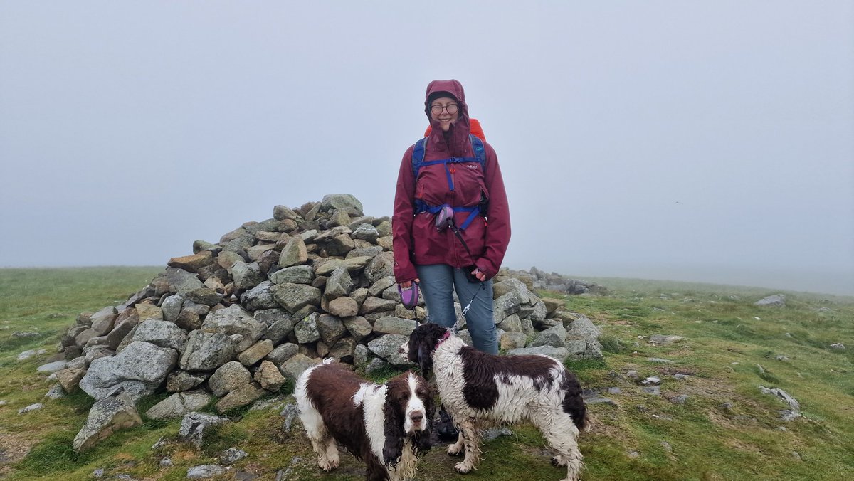 Skyestrolls's tweet photo. 6 more Wainwright's completed. Now ascended higher than Everest. Grim weather, no visibility https://t.co/uJt1W2ZWG7