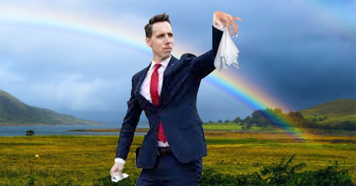 DarwinSmiling's tweet photo. @HawleyMO https://t.co/ZWRdnmlL0n