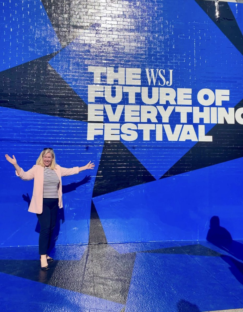 megrhodus's tweet photo. A look @WSJ “The Future of Everything Festival”. Proud to be part of this team! Three days, programming on two stages, chef’s table dining experiences and a giveback day! #WSJ #wsjfuture #wsjfoefestival #clientsuccess #events https://t.co/hiVBsrqQPh