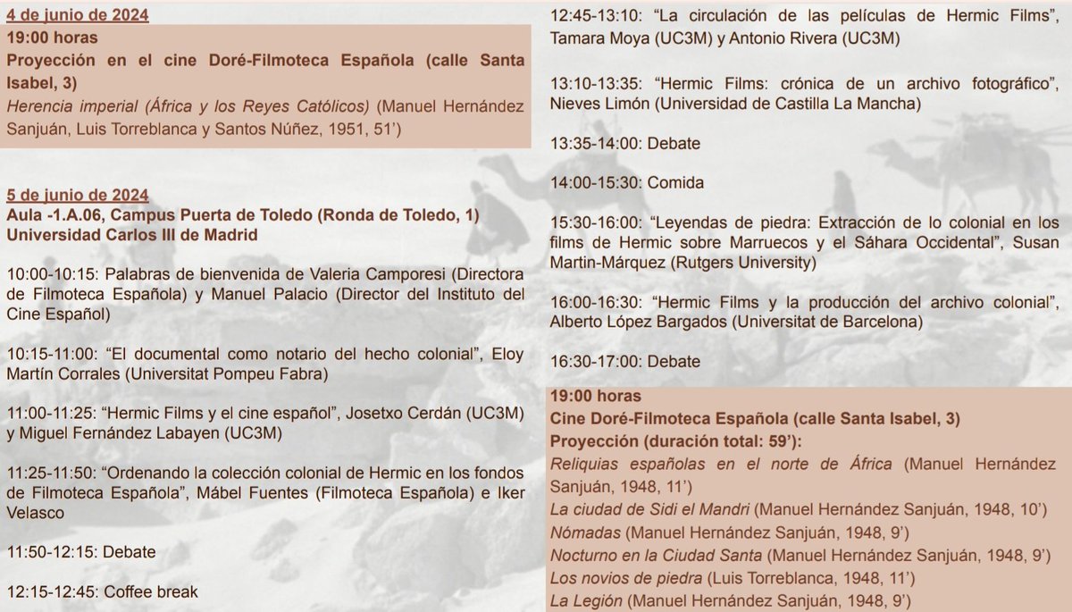 Instituto del Cine Español UC3M tweet media