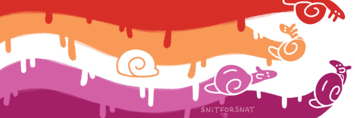 SnitForSnat's tweet image. more free snail themed pride banners! 
additional flags in 🧵
